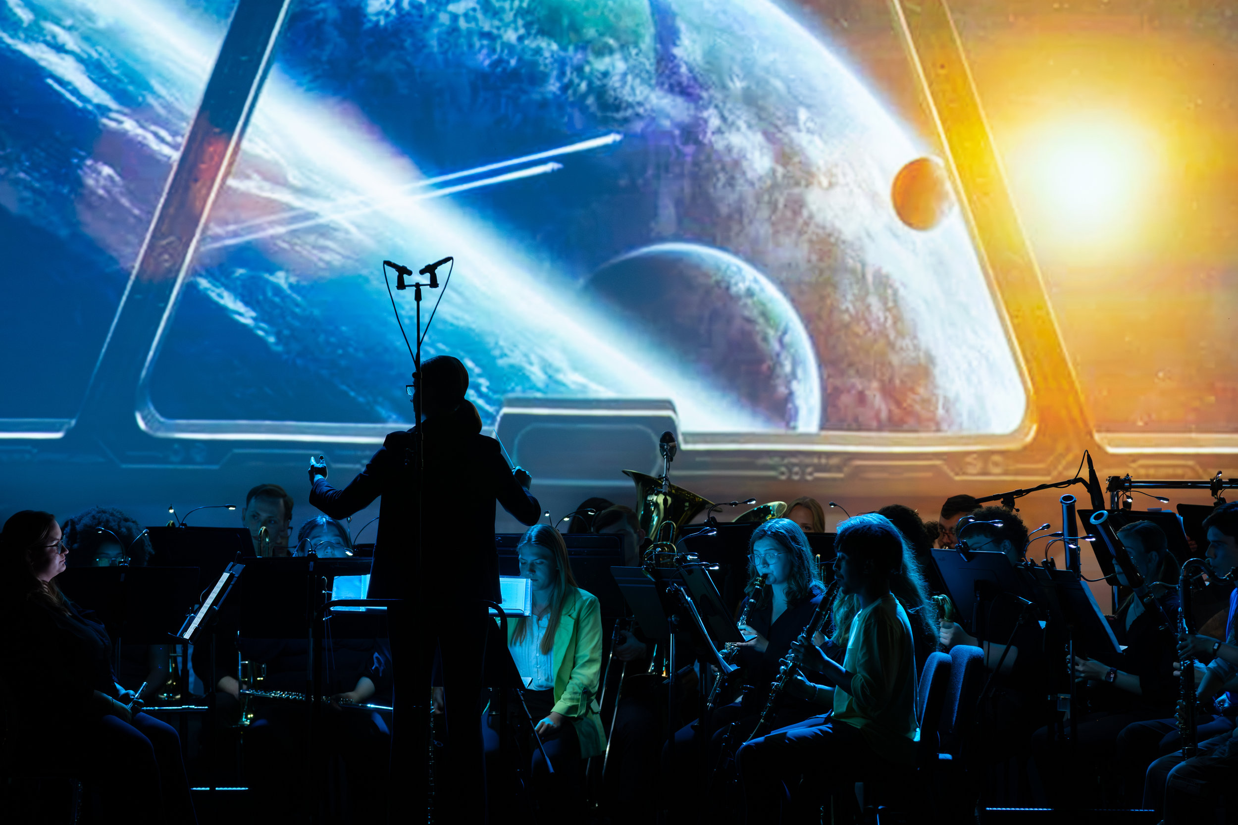 Heidi Voth - Conducting At Pops Concert